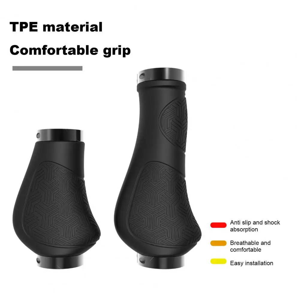 

1 Pair Bicycle Handlebar Grip Non-slip Rubber Handlebar Cover Universal MTB Road Bike Handle Grip Cover Bike Accessories