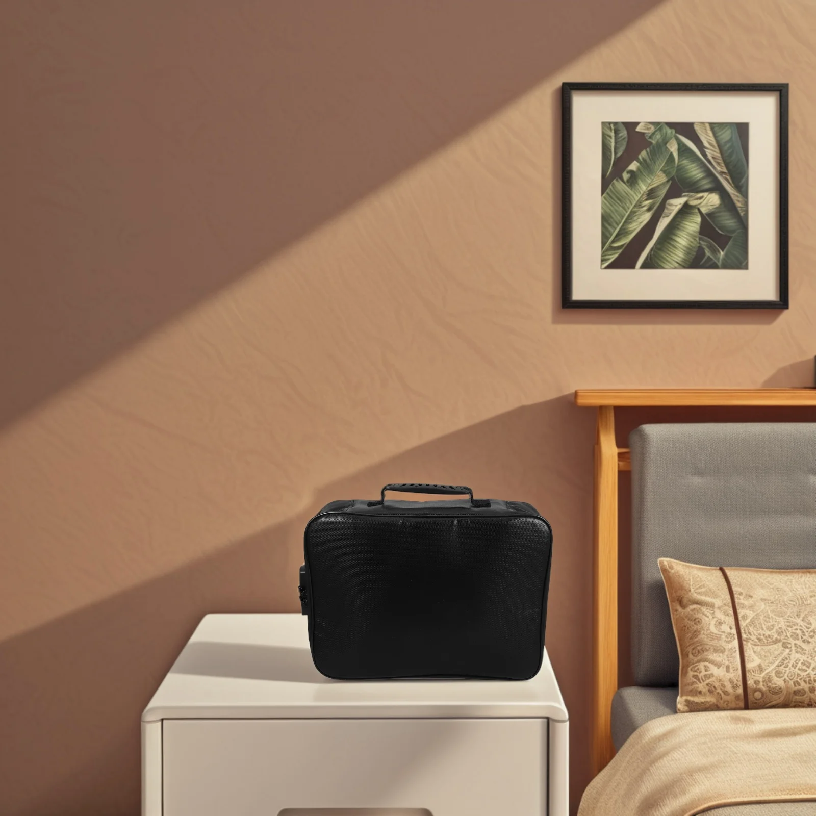 Multi-layer ID Storage Bag Work Paperwork Organiser Pu Organizer Travel Document Holder