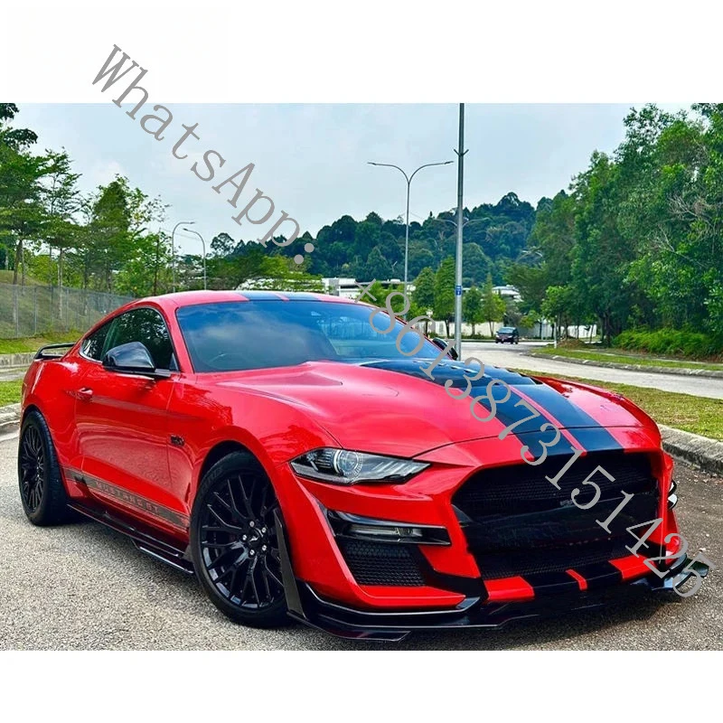 

Suitable High Quality GT500 Design Carbon Front Bumper Compatible with Mustang 2018-2023 Exterior Upgrade Accessories