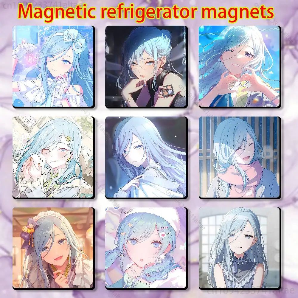 

H-Hinomori S-Shizuku Magnetic Fridge Magnets - No Falling Off, Fit for Refrigerators, All Metal Surfaces,Home Decor