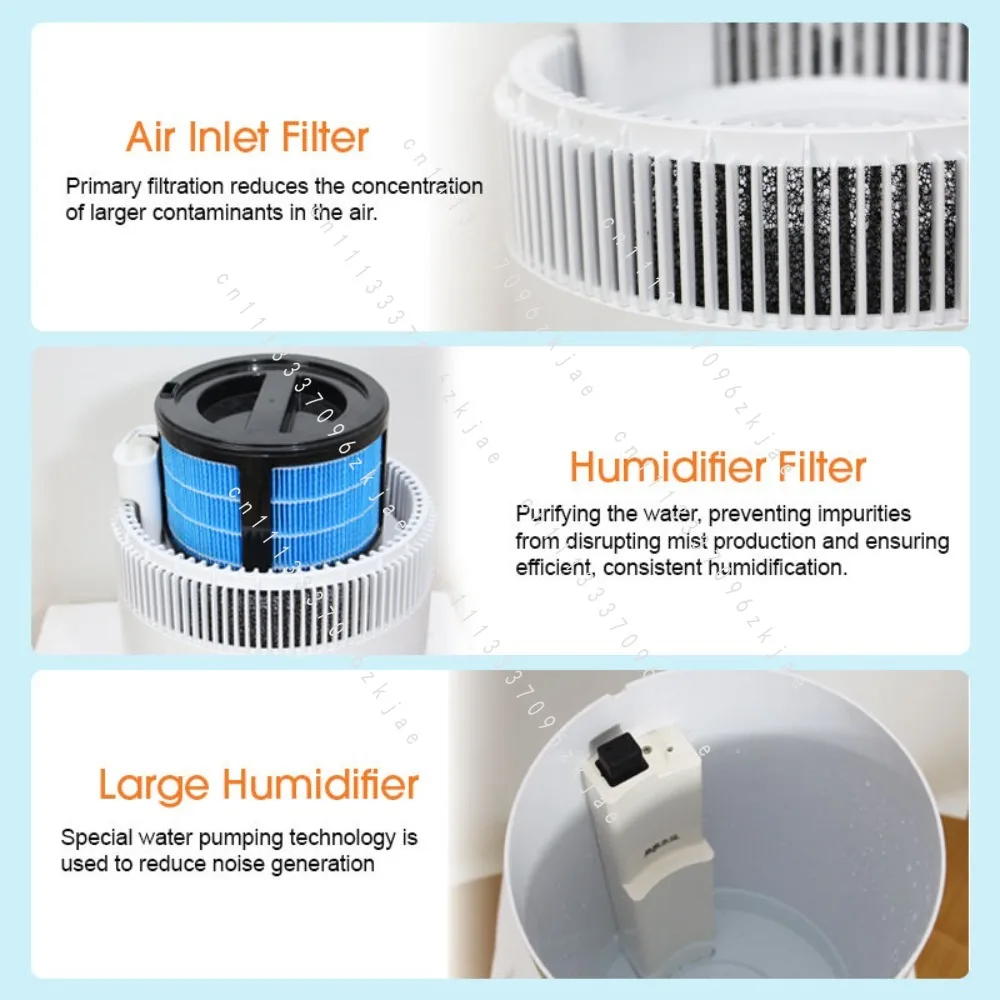Evaporative Humidifier Fog-free Support Wifi Electric Humidifier