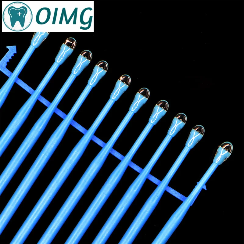 Dental Applicator Sticks Adhesive Tip for Tooth Crown Porcelain Veneer Disposable Dental Materials Brush Applicator Dentistry