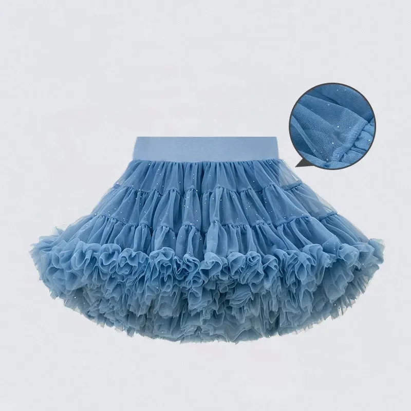 HOT Girls Tulle Skirt Baby Girl Clothes Tutu Pettiskirt Skirt Fashion Girl Clothes Princess Skirts Skirt for Girls Clothing B021