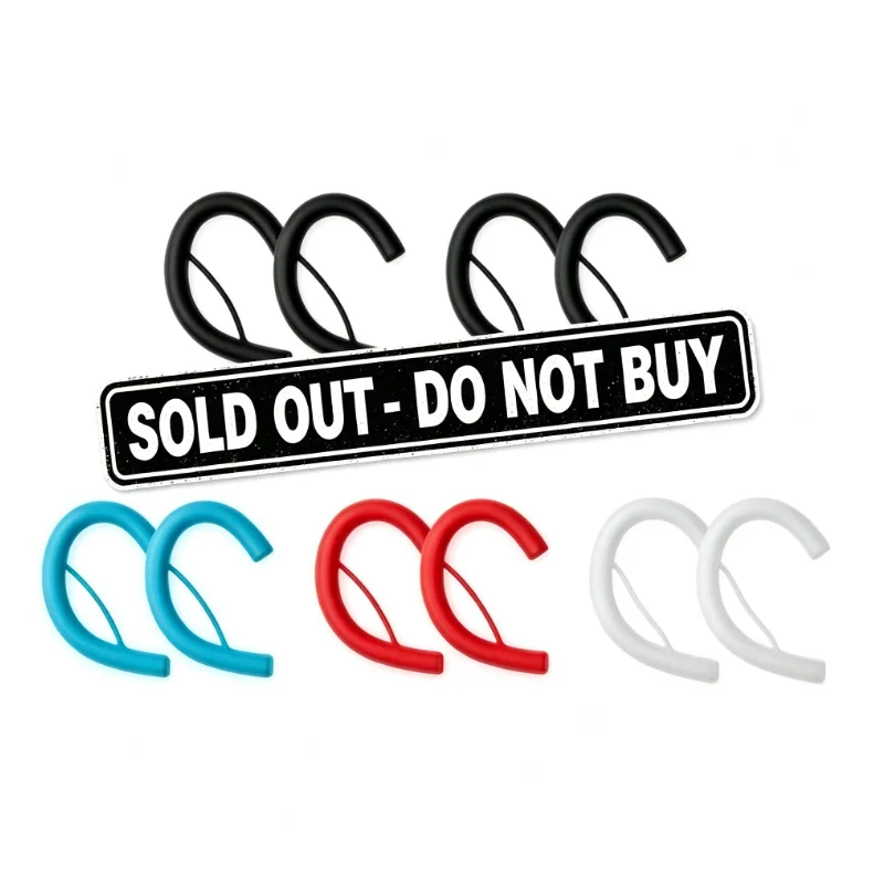 KBEAR Silicone Earhook Wired Earbuds HIFI Headphone Accessory Headset Hands-free Eartips Earplug KBEAR Aurora TRI I3 Pro IEMs