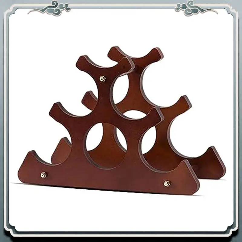 AC76-Freestanding Wine Rack Home Wine Rack 6 Bottles Countertop Stand Wine Storage Holde Organizer For Countertop, Table Top