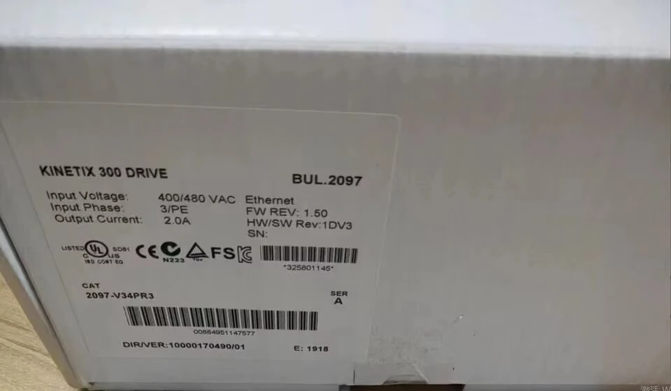 NUEVO DISCO SELLADO 2097-V34PR3 /A Kinetix 300 EtherNet/IP 2097V34PR3