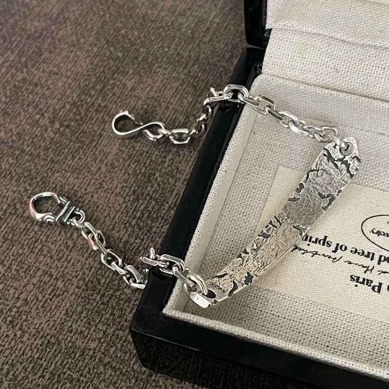 New China-Chic Heavy Industry Wulu Fortune Charm Bracelet Retro Vintage Tibetan Style Personalized Fashion Senior Jewelry