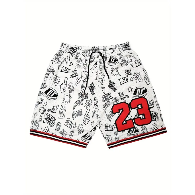 Chicago Bulls Basketball Shorts for Men Training Uniform 2025 Summer Gyms Quick Drying Fitness Exercise Beach Sport Shorts