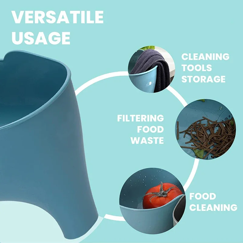 Vegetables Washing Basket Elephant Drainage Basket Fruit Basket for Draining Pasta Noodles Kitchen Sink Strainer