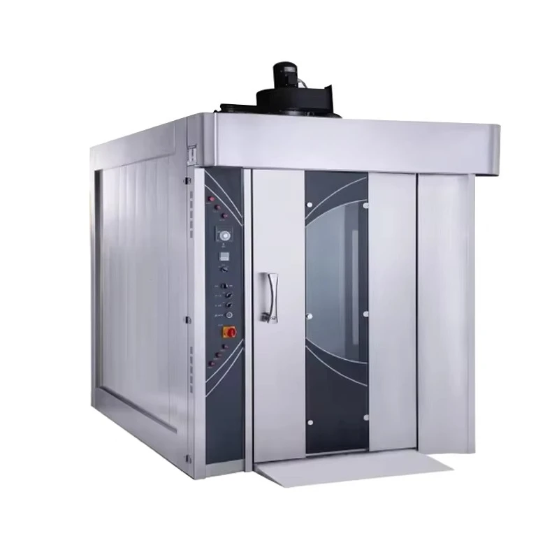 

Double Trolley 12/16/32/64 Tray Rack Rotating Electric /diesel /gas Bakery Rotary Oven