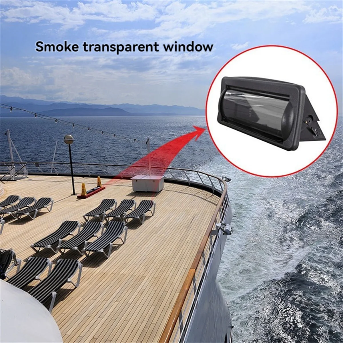 

#94C Automotive Parts & Accessories,Marine Radio Stereo Main Unit Cover Splash/Dust Cover,Black