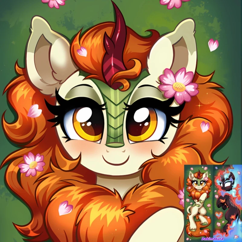 Dakimakura Anime Pillow cover Furry Autumn Blaze Double-sided Print Of Life-size Body Pillowcase Gifts