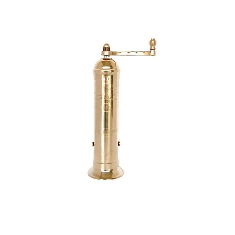 

Original European Pepper Mill 8 "'Brass Pepper Mill
