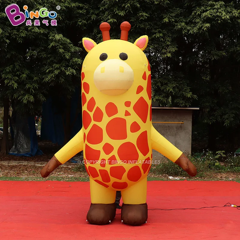 

Hot sale Inflatable Animal Model Cartoon Giraffe Large Outdoor Activities Indoor Shopping Mall Shop Advertising