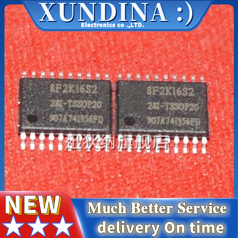 1 PÇS/LOTE STC8F2K16S2-28I-TSSOP20 STC8F2K16S2 IC novo e original