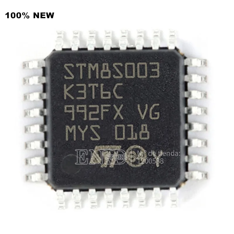 50pcs/Lot STM8S003K3T6C STM8S003K3T6CTR STM8S003 QFP-32 STM8S903K3T6C STM8S903K3T6 STM8S903 LQFP32