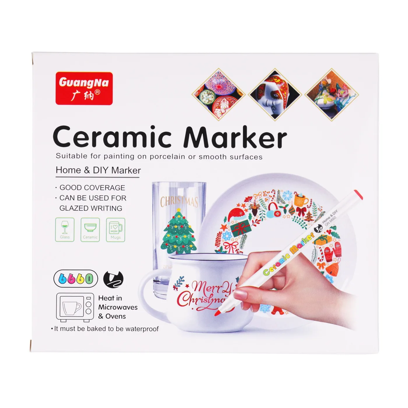 Ceramic Watercolor Pen Pottery Underglaze Painting Pen DIY Hand-painted Tool Ceramic painted marker pen