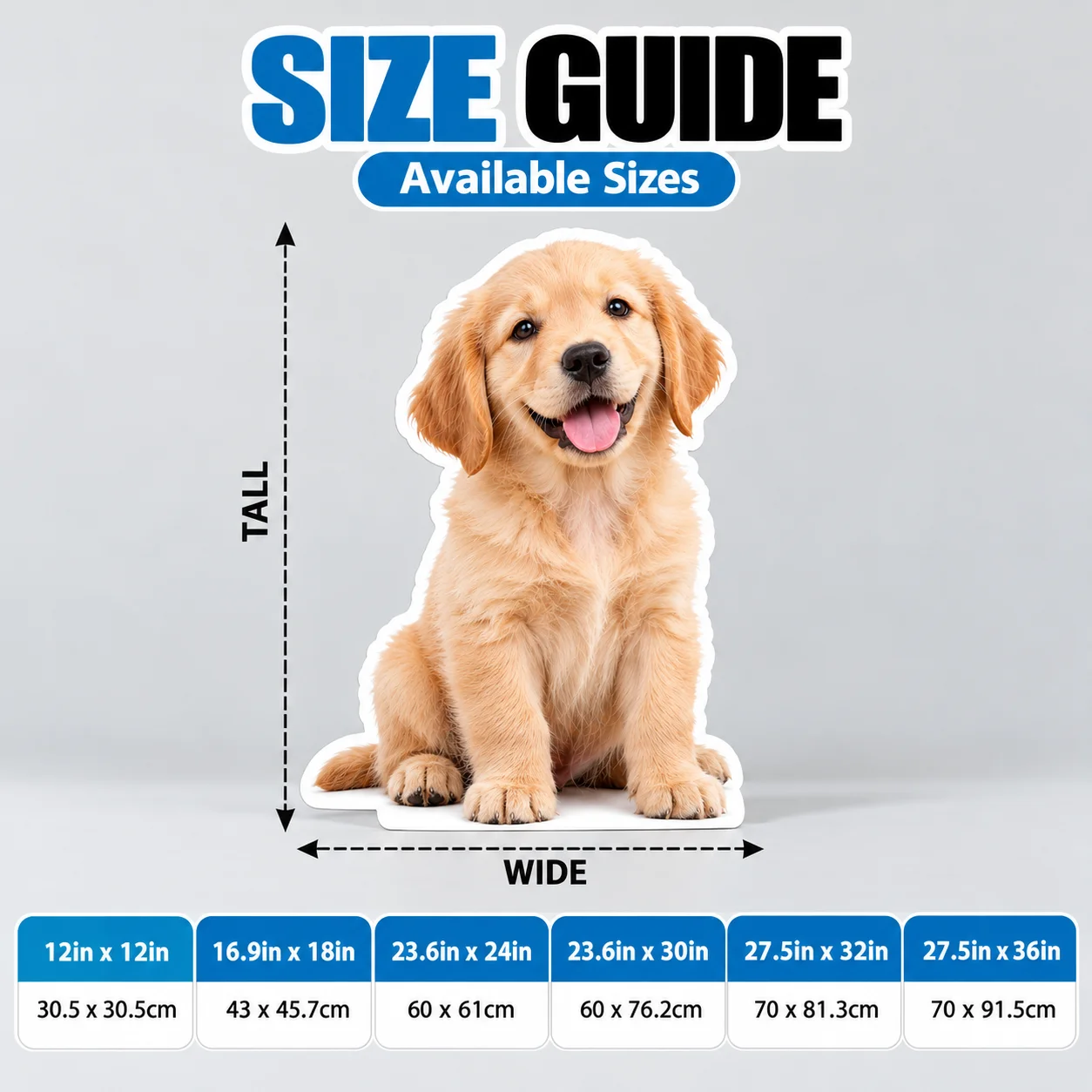 Personalized Pet Standee Custom Pet Cutout Foam Board Photo Display with Back Support for Birthday Wedding Party Event Decor Use