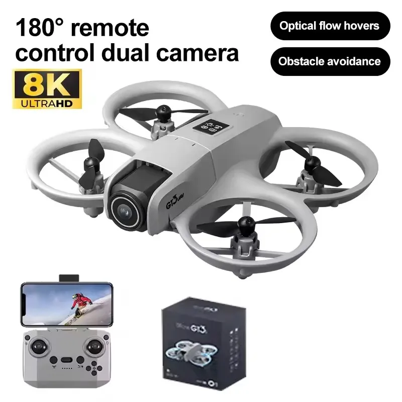 2026 Nieuwe 8 k HD Gt3 Max Drone Luchtfotografie Groot scherm Optische stroom Positionering Borstelloze intelligente obstakelvermijding