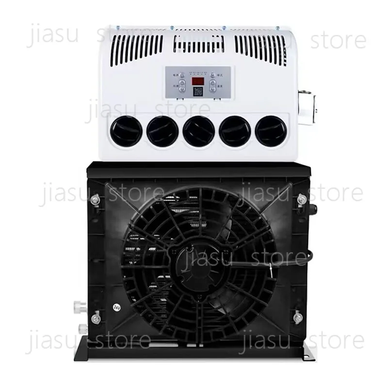 

12V 24V Integrated Electric Parking AC for Truck Bus Excavator Harvester Agricultural Equipment
