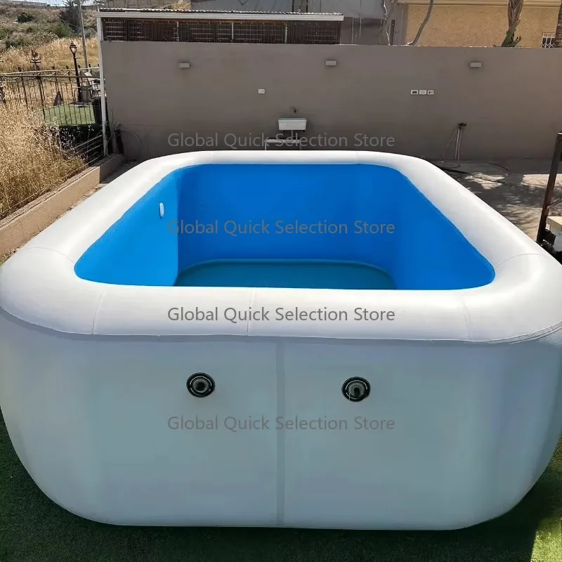 

2026 New Design Custom Size High Quality Summer Swimming Pool Large Size Portab-le Inflatable Swimming Pools