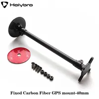 Holybro Fixed Carbon Fiber GPS Mount For H-RTK F9P RoverLite/ H-RTK M8P Helical/DroneCAN H-RTK F9P Rover/M8N M9N M10 GPS Module