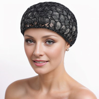 New Hair Accessories Crochet Styling hat Mesh Hair Net Sleeping Cover Turbans Hair Care Cap Beanie Mesh Women's Sports Leisure
