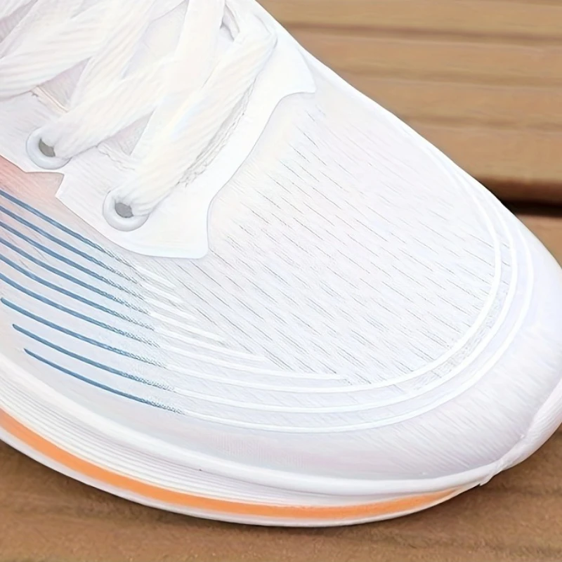 أحذية رياضية للجري عصرية ومتعددة الاستخدامات للرجال، أحذية شبكية للطلاب بنعل ناعم لجميع المواسم وخفيفة الوزن وجيدة التهوية