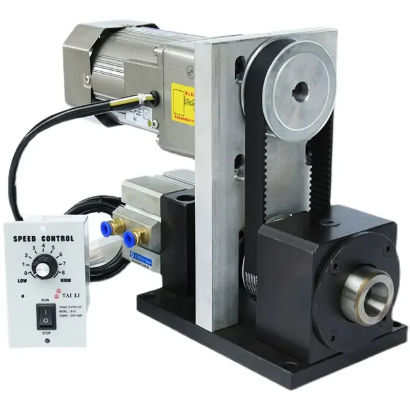 Pneumatic rotating spindle frame, automatic instrument, lathe head, CNC welding fixture