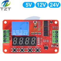DIYTZT DC 12V 1 Channel Relay Module FRM01 Multifunction Relay Loop Delay Timer Switch Self-Locking Timing Board