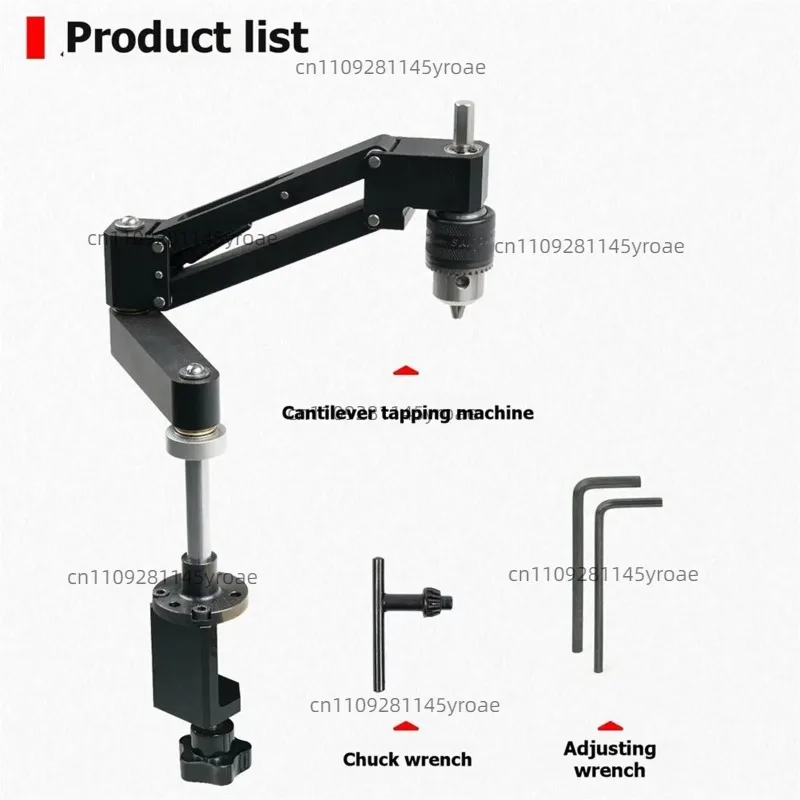 Aluminum Alloy Multi-angle Thread Processing Bracket Horizontal Vertical DIY Machining Auxiliary Support Frame