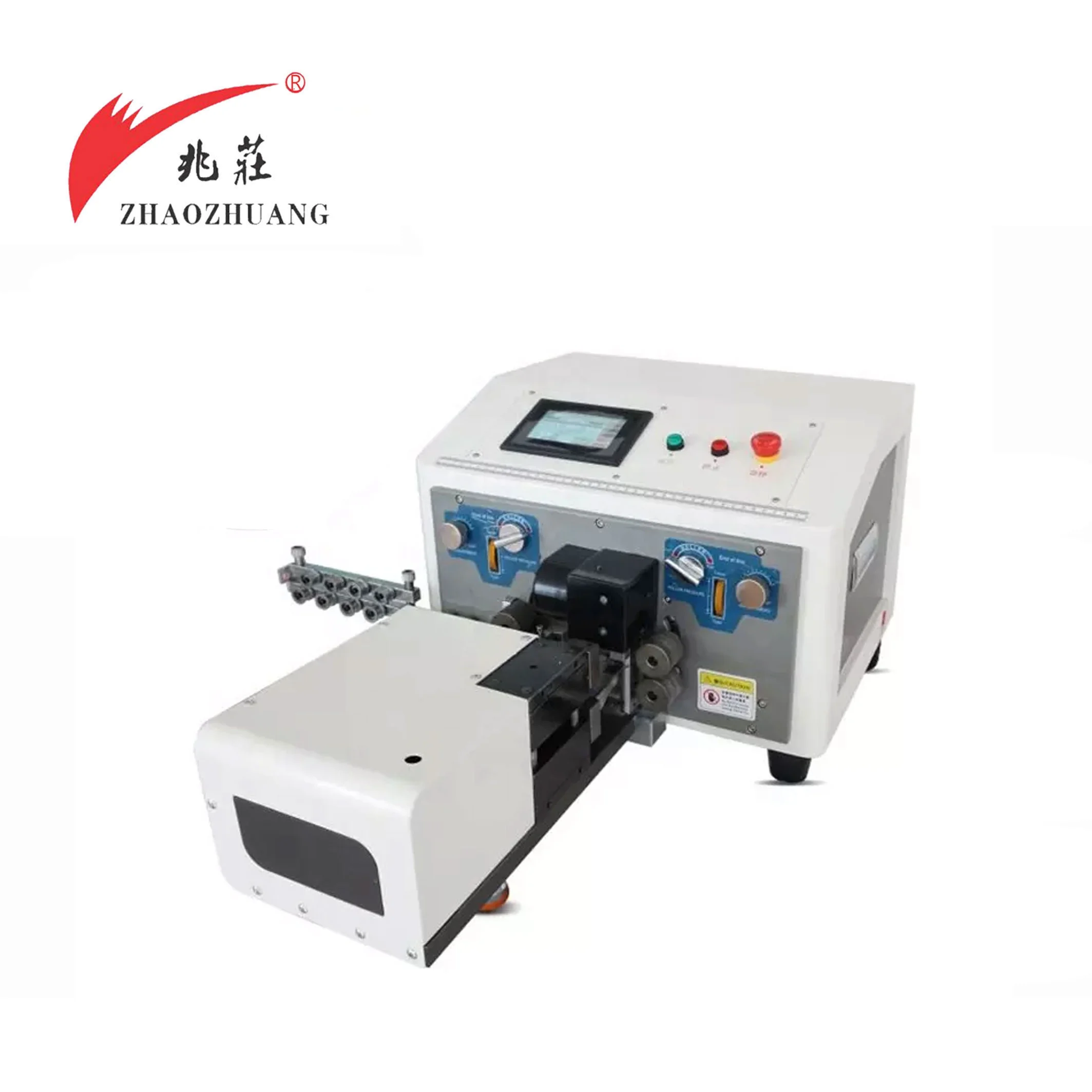 XC-3025 Flat Sheath Cable Cutting Stripping & Twisting Machine Soft BVR Strand Wire Twist Machinery