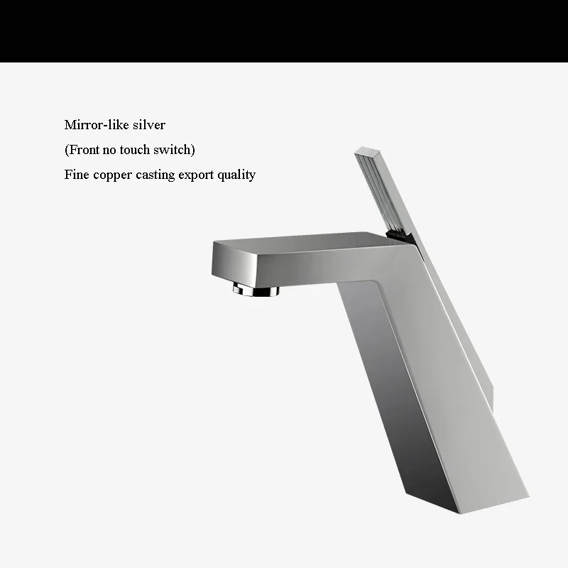 Brass Basin Faucet Face Single Handle Deck Mounted Sink Taps Cold and Hot Mixer for Bathroom Faucets Wrench-Type Faucets