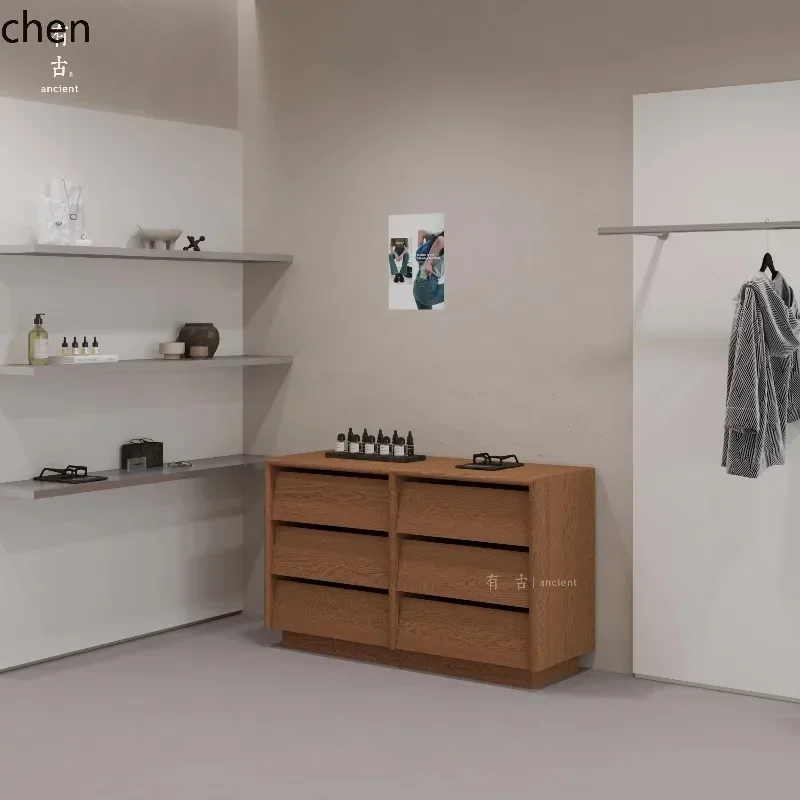 S-17    Clothing Store Wall Storage Locker Simple Six-chest Cabinet Drawer Photography Display Prop Layout Cabinet