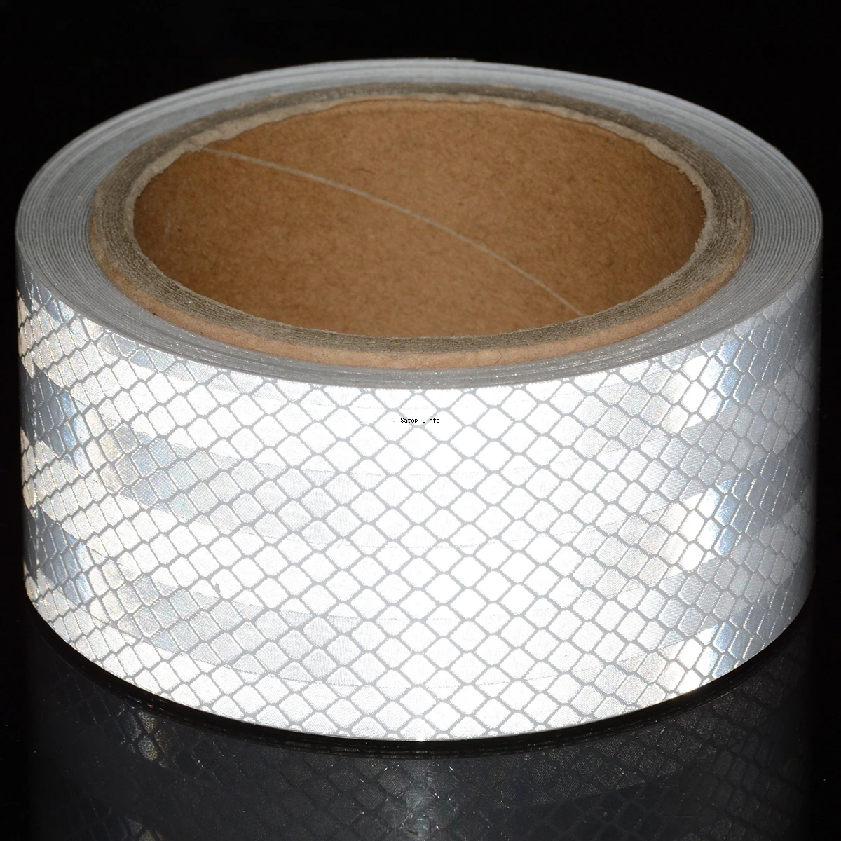 2Inch*16FT White PET Reflective Tape Waterproof Diamond Grade Strong Adhesive Safety Warning Film Reflector Conspicuity Stickers