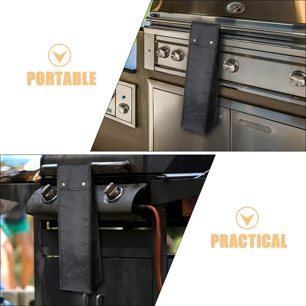 

Tool Bag Organizer Barbecue Storage Bbq Tools Carry Black Accessories Unit Travel