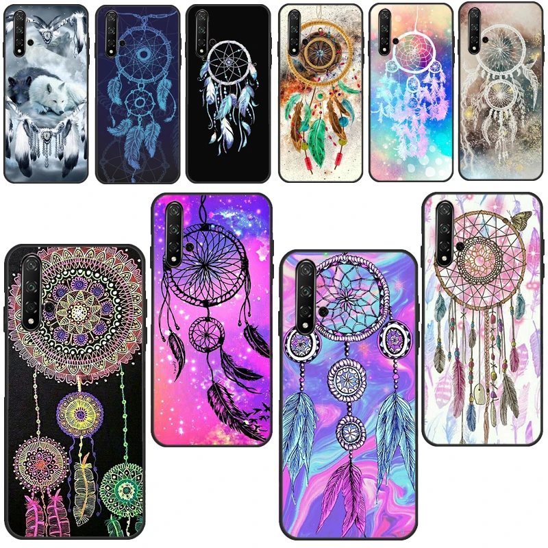 Dream Catcher Dreamcatcher Case For Huawei P40 P20 P30 Lite Mate 20 P Smart 2021 2019 Nova 5T Honor 20 Pro 10i 9X 8X