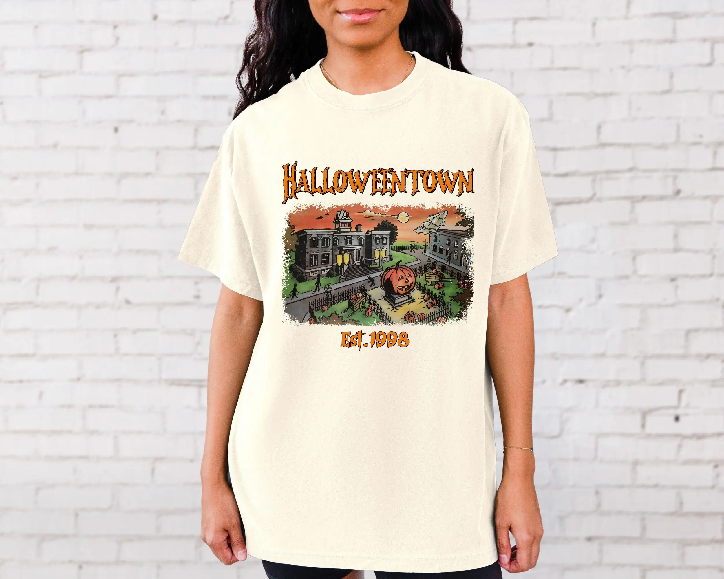 Comfort Colors Vintage Halloweentown T Shirt Magical Halloween Apparel Spooky Perfect for Fall and Fans of the Classic Movie