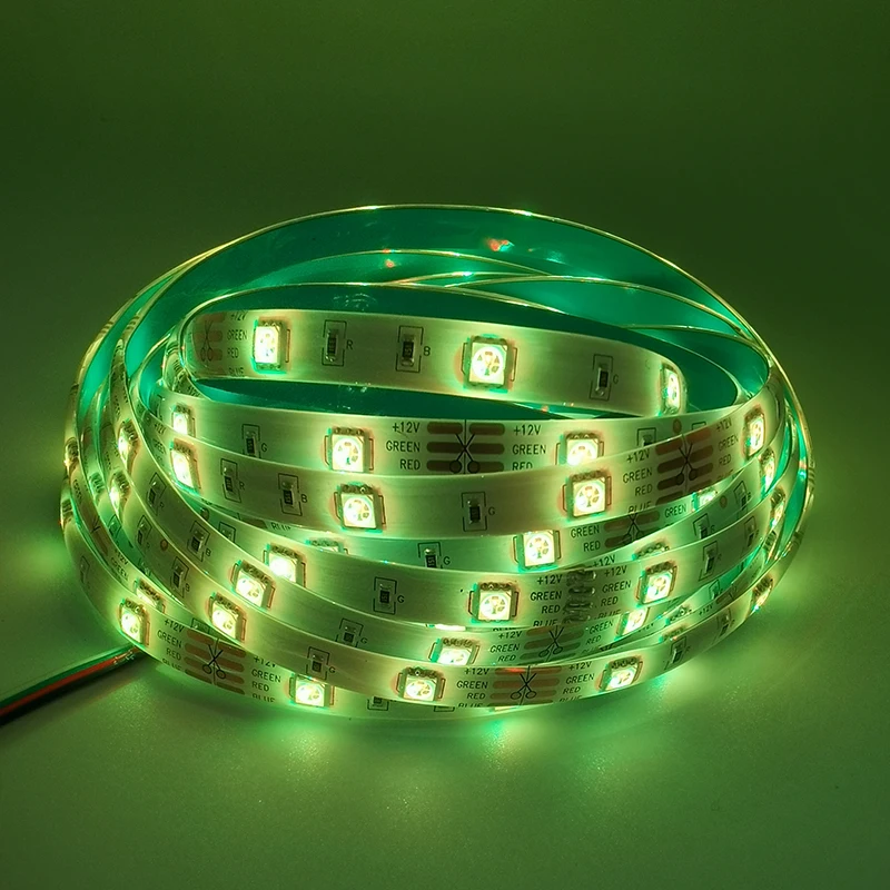 1-5M WS2815(12V) WS2811B Updated Smart RGB Led Strip 30/60/144Leds/m Individually Addressable Dual Signal