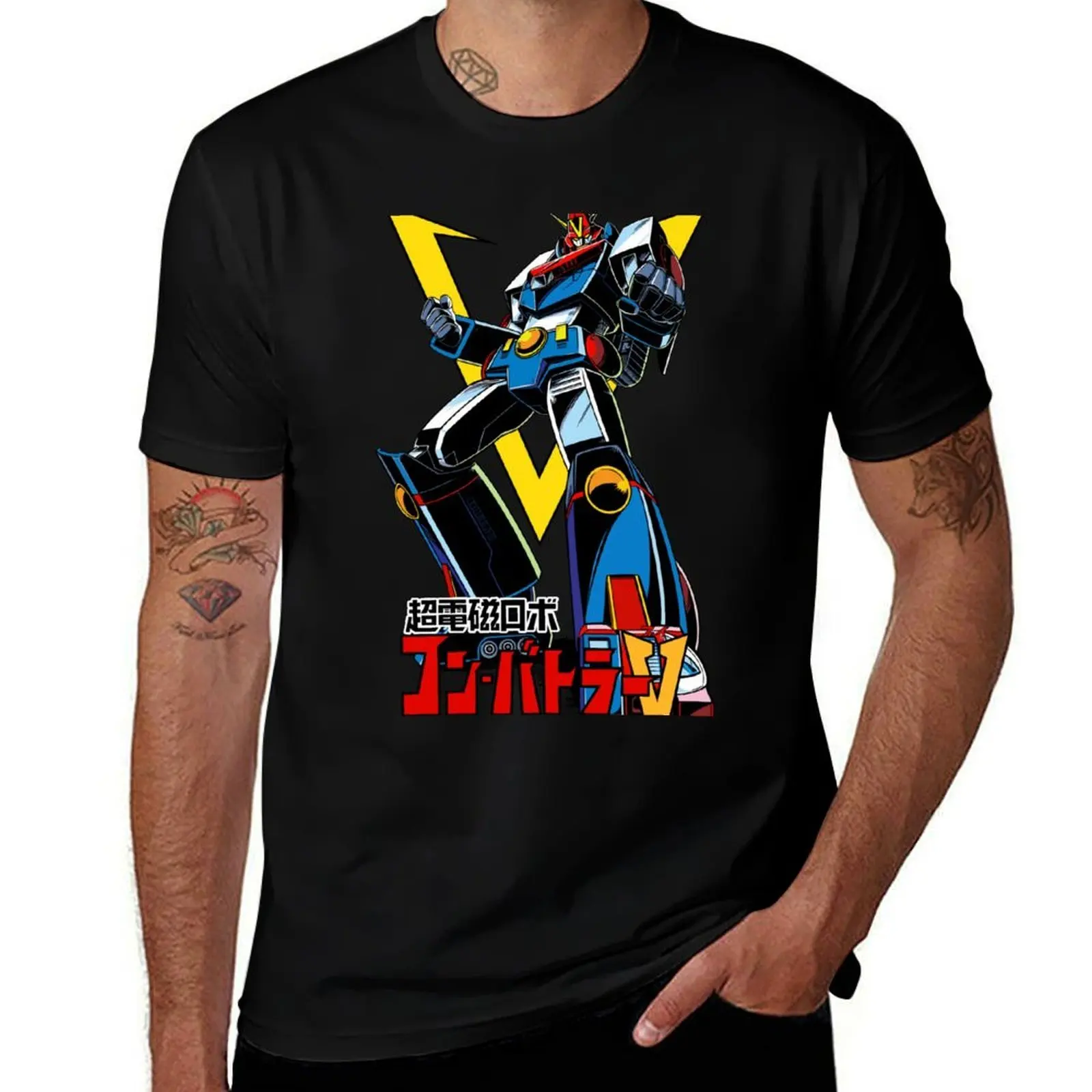 

Combattler T-Shirt man graphic t shirt t shirts for man pack white T-Shirt