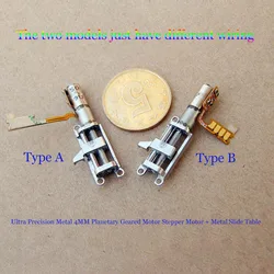 Precision Planetary Deceleration Mini Push Rod Motor 5V DC Screw Slide Stepper Long Linear Actuator with Ball Bearing