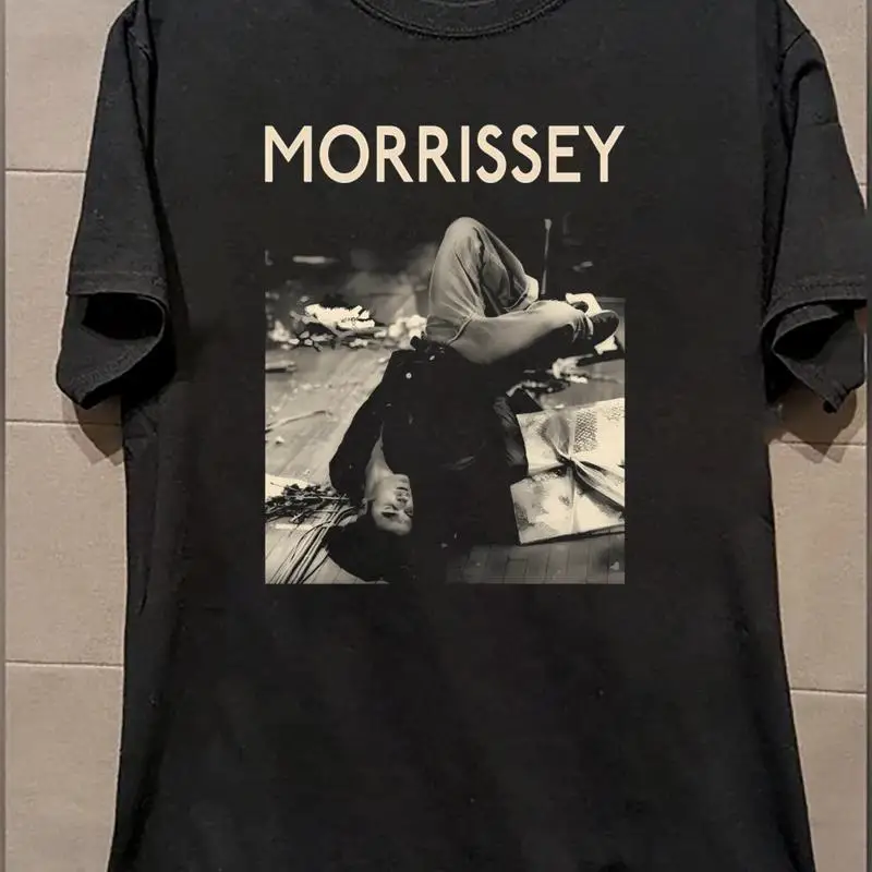 Morrissey Black Cotton T-Shirt