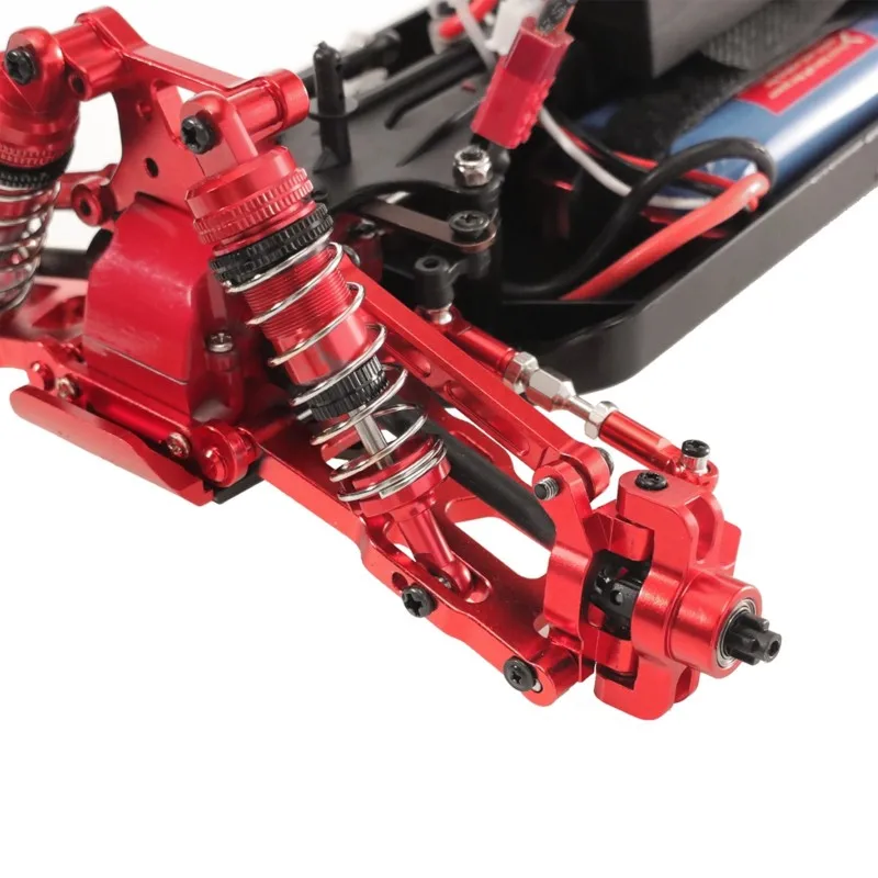 FBIL-For Weili 1/14 Scale RC Car Replacement Parts-Metal Steering Cups& Bearings Kit Upgrade