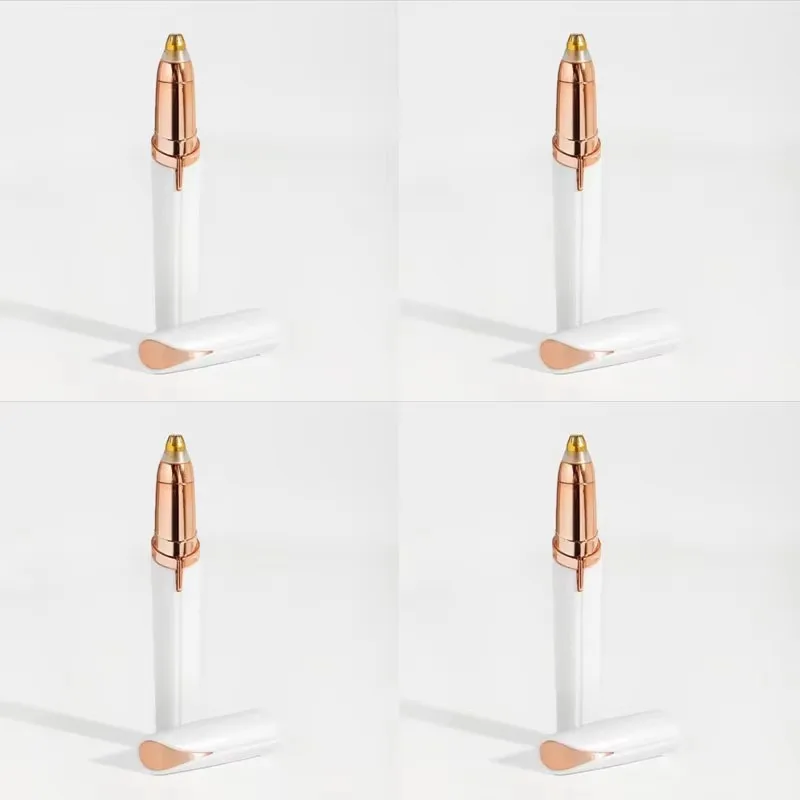 1/2/3/4/5pcs Electric Eyebrow Trimming Tool For Beginners Automatic Electric Eyebrow Trimmer Nose Hair Shaving Brush Scraper
