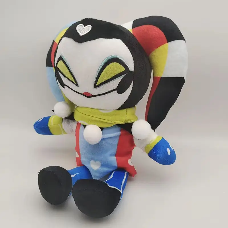 30 cm Kawaii Fizzarolli Plüschpuppen Helluva Boss Exes und Oohs Anime Figur Helglove Boss Fizzarolli Plüschtier Geschenke für Kinder