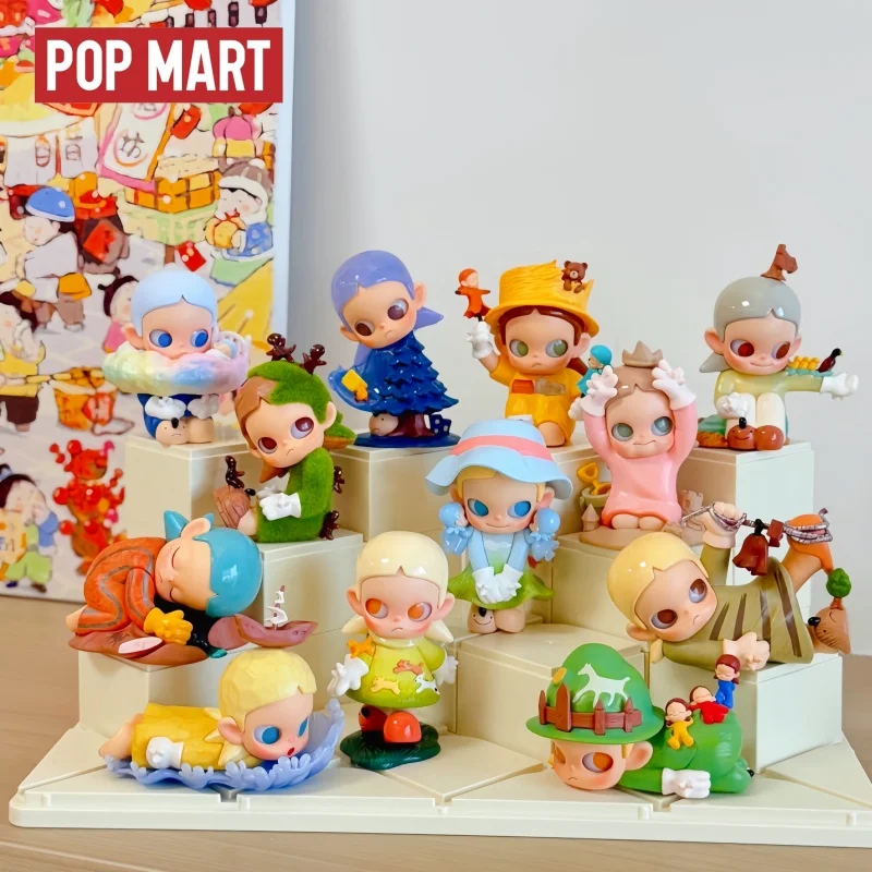 

Лидер продаж, подлинный запас Popmart Zsiga, серия Slow Down, сюрприз, слепая коробка, фигурки, милые украшения, коллекция украшений, подарки