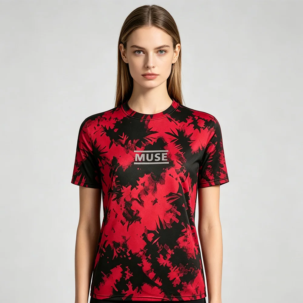 Der Wow! Signal 3D-gedrucktes Mesh-Jersey-T-Shirt von Muse Band, Vintage, Unisex, Herren- und Damen-T-Shirt, Y2k, beliebte Mode, lässiges T-Shirt, Streetwear – Detail 5