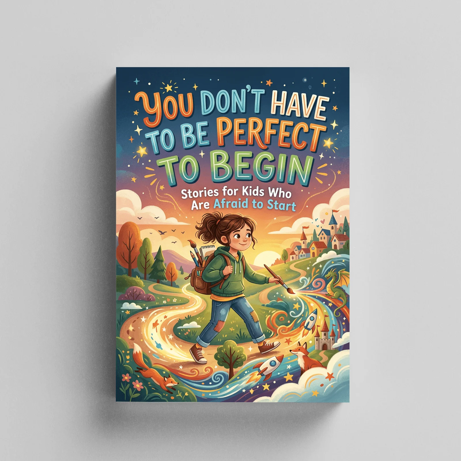 You Don’t Have to Be Perfect to Begin – Stories for Kids Who Are Afraid to Start, Growth Mindset & Courage