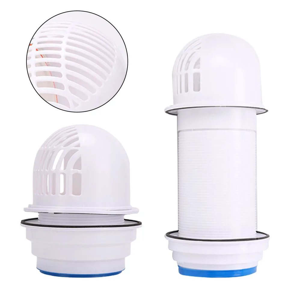 Smoke Exhaust Pipe Wall Check Valve To Prevent Rain Insects Fast Smoke Exhaust Home Improvement White