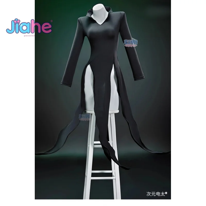 واحد لكمة رجل تورنادو الإرهاب سينريتسو لا تاتسوماكي تأثيري حلي شعر مستعار فستان أسود المرأة فتاة الزي هالوين زي الطفل #5